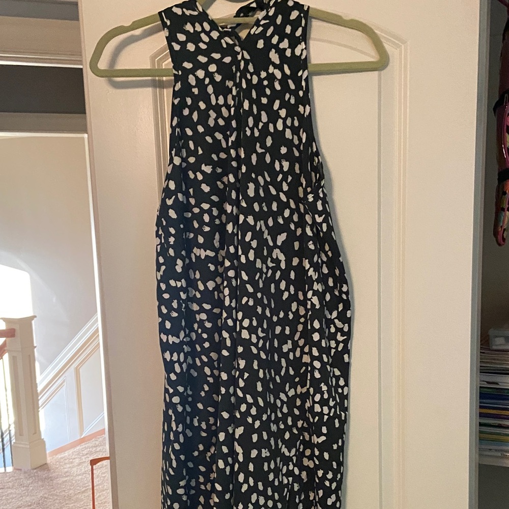 Cupshe Monochrome Spotted Midi Dress
